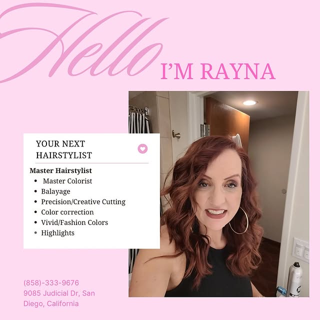 Rayna hair styling on Instagram